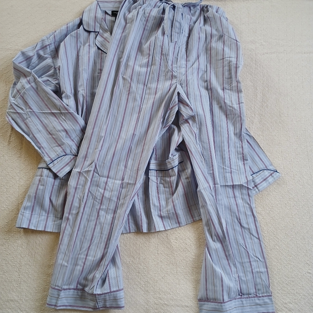 christian dior ♡ pajama flannel set vintage sleep monsieur - Picture 7 of 9